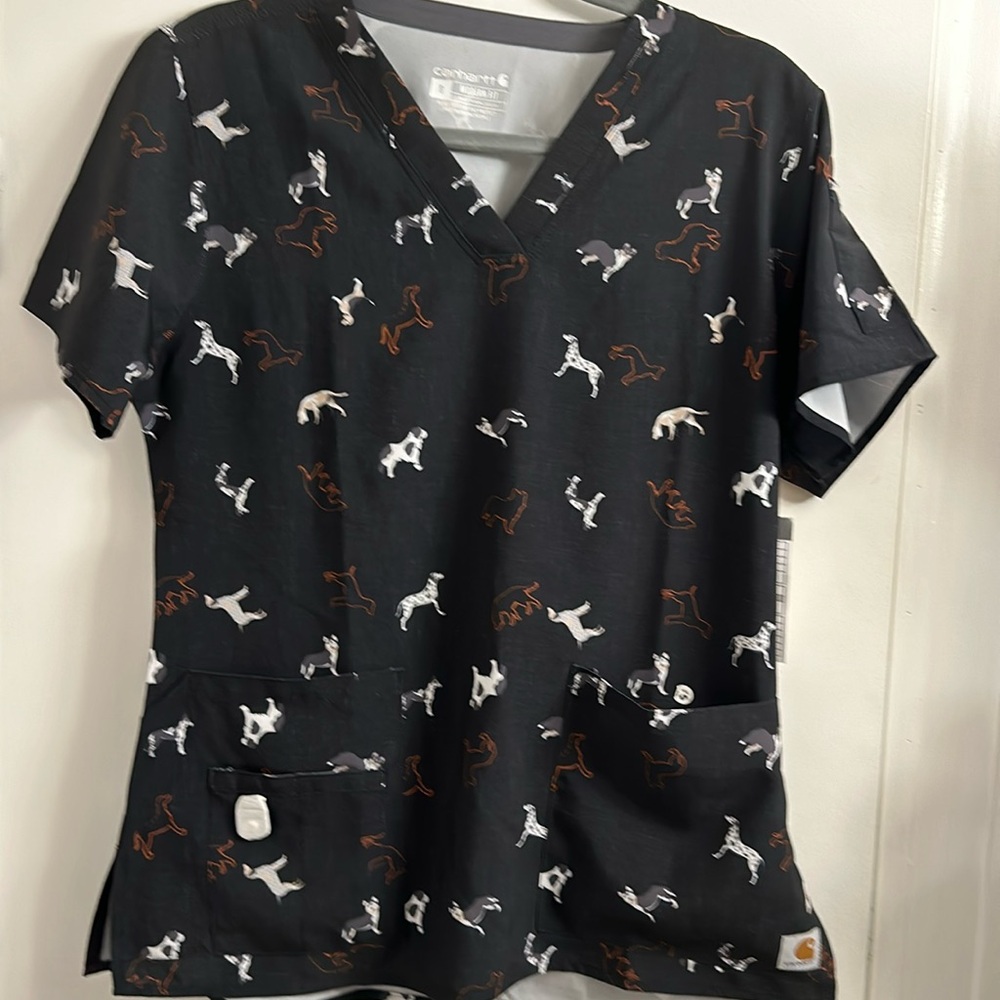 Carhartt dog scrub top small